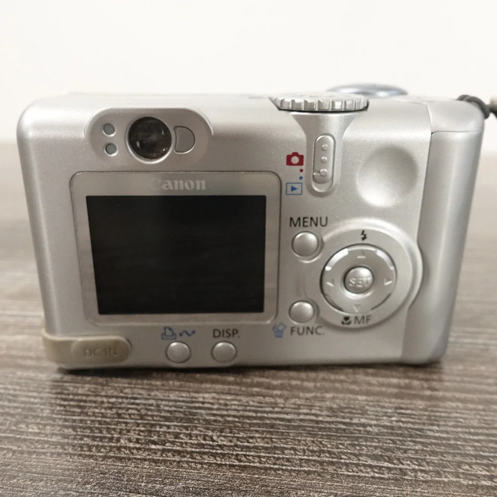 Canon PowerShot A75 Digital Camera Silver 3.2MP Vintage Digicam PC1202
